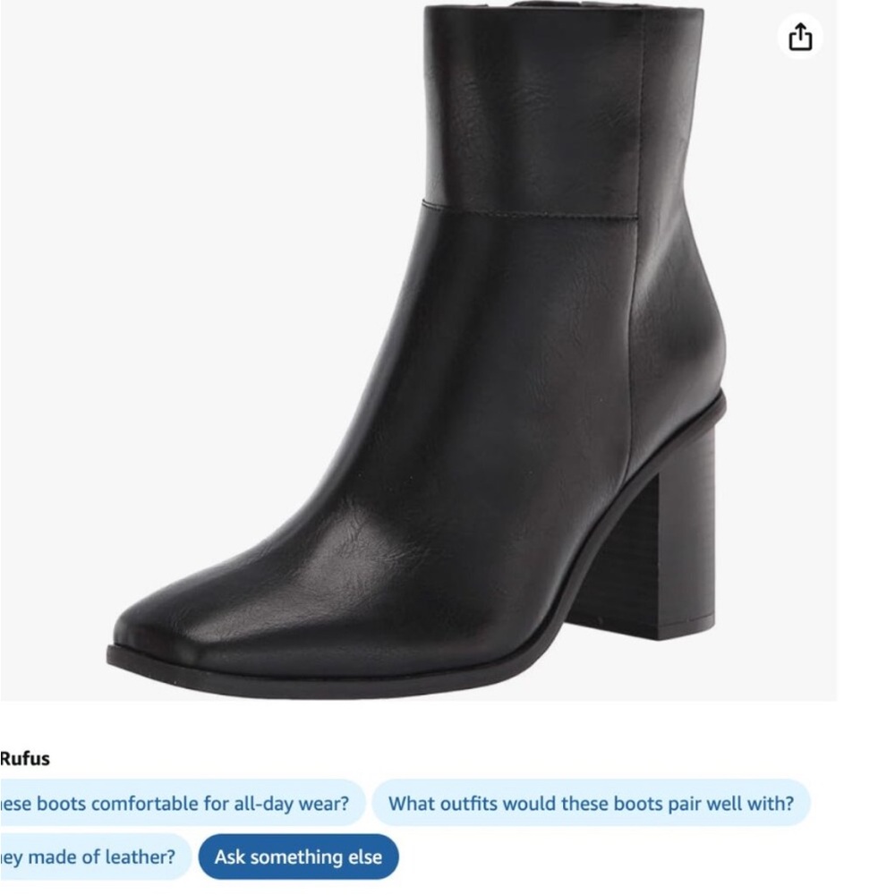Elegant Black Ankle Booties